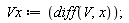 Vx := diff(V, x)