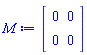 Matrix(%id = 18446746290399400654)
