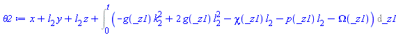 x+l[2]*y+l[2]*z+Int(-g(_z1)*k[2]^2+2*g(_z1)*l[2]^2-chi(_z1)*l[2]-p(_z1)*l[2]-Omega(_z1), _z1 = 0 .. t)