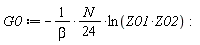 G0 := -(1/24)*N*ln(Z01*Z02)/beta