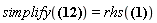simplify(-2^(1/2)*(-beta^2*x__0-beta^2+2)^(1/2)/((-beta^2+1)^(1/2)*(beta^2*x__0+beta^2-2))) = rhs((x__0+1)^(1/2)*(-2*beta^2*x__0-2*beta^2+4)^(1/2)*(-(x__0+1)*(beta^2-1))^(1/2)/((beta^2*x__0+beta^2-2)*(beta^2*x__0+beta^2-x__0-1)) = 2/((-beta^2+1)^(1/2)*(-2*beta^2*x__0-2*beta^2+4)^(1/2)))