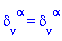 Physics:-g_[nu, `~alpha`] = Physics:-g_[nu, `~alpha`]