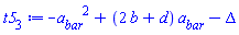 -a__bar^2+(2*b+d)*a__bar-Delta