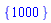 {1000}