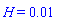H = 0.1e-1