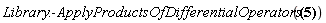 Library:-ApplyProductsOfDifferentialOperators(Physics[`*`](Physics[`^`](A, 3), F(x, y, z)))