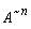 `~`[`^`](A, n)