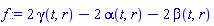 2*gamma(t, r)-2*alpha(t, r)-2*beta(t, r)