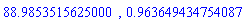 HFloat(88.9853515625), HFloat(0.9636494347540869)