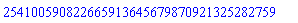 254100590822665913645679870921325282759