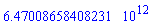 HFloat(6.4700865840823125e12)