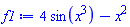 4*sin(x^3)-x^2