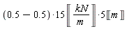 (15*(.5-.5)*Unit('kN'/'m')*5)*Unit('m')