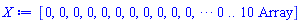 `Array(0..10, {(1) = 0, (2) = 0, (3) = 0, (4) = 0, (5) = 0, (6) = 0, (7) = 0, (8) = 0, (9) = 0, (10) = 0})`