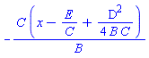 -C*(x-E/C+(1/4)*D^2/(B*C))/B