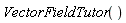 VectorFieldTutor()