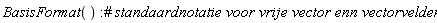 BasisFormat()