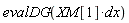 evalDG(XM[1]*dx)