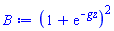 (1+exp(-gz))^2