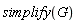 simplify(G)