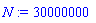 30000000
