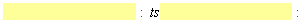 t := {80, 85, 95, 100}; ts := {1, 2, 3, 4, 5, 6, 7}