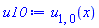 u[1, 0](x)