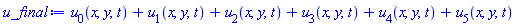 u[0](x, y, t)+u[1](x, y, t)+u[2](x, y, t)+u[3](x, y, t)+u[4](x, y, t)+u[5](x, y, t)
