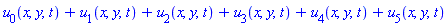 u[0](x, y, t)+u[1](x, y, t)+u[2](x, y, t)+u[3](x, y, t)+u[4](x, y, t)+u[5](x, y, t)
