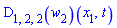 (D[1, 2, 2](w[2]))(x[1], t)
