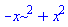 -x^2+x^2