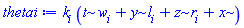k[i]*(t*w[i]+y*l[i]+z*r[i]+x)