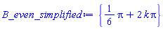 {(1/6)*Pi+2*k*Pi}