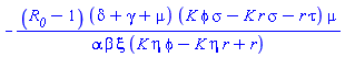 -(R__0-1)*(delta+gamma+mu)*(K*phi*sigma-K*r*sigma-r*tau)*mu/(alpha*beta*xi*(K*eta*phi-K*eta*r+r))