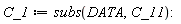 C_1 := subs(DATA, C_11)