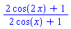 (2*cos(2*x)+1)/(2*cos(x)+1)