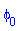 `#Typesetting:-msub(Typesetting:-mi("&phi;"),Typesetting:-mn("0"));`