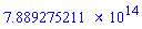 0.7889275211e15