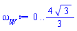 0 .. (4/3)*3^(1/2)