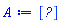 Matrix(2, 2, {(1, 1) = a[1, 1], (1, 2) = a[1, 2], (2, 1) = a[2, 1], (2, 2) = a[2, 2]})