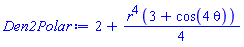 2+(1/4)*r^4*(3+cos(4*theta))
