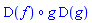 (`@`(D(f), g))*D(g)